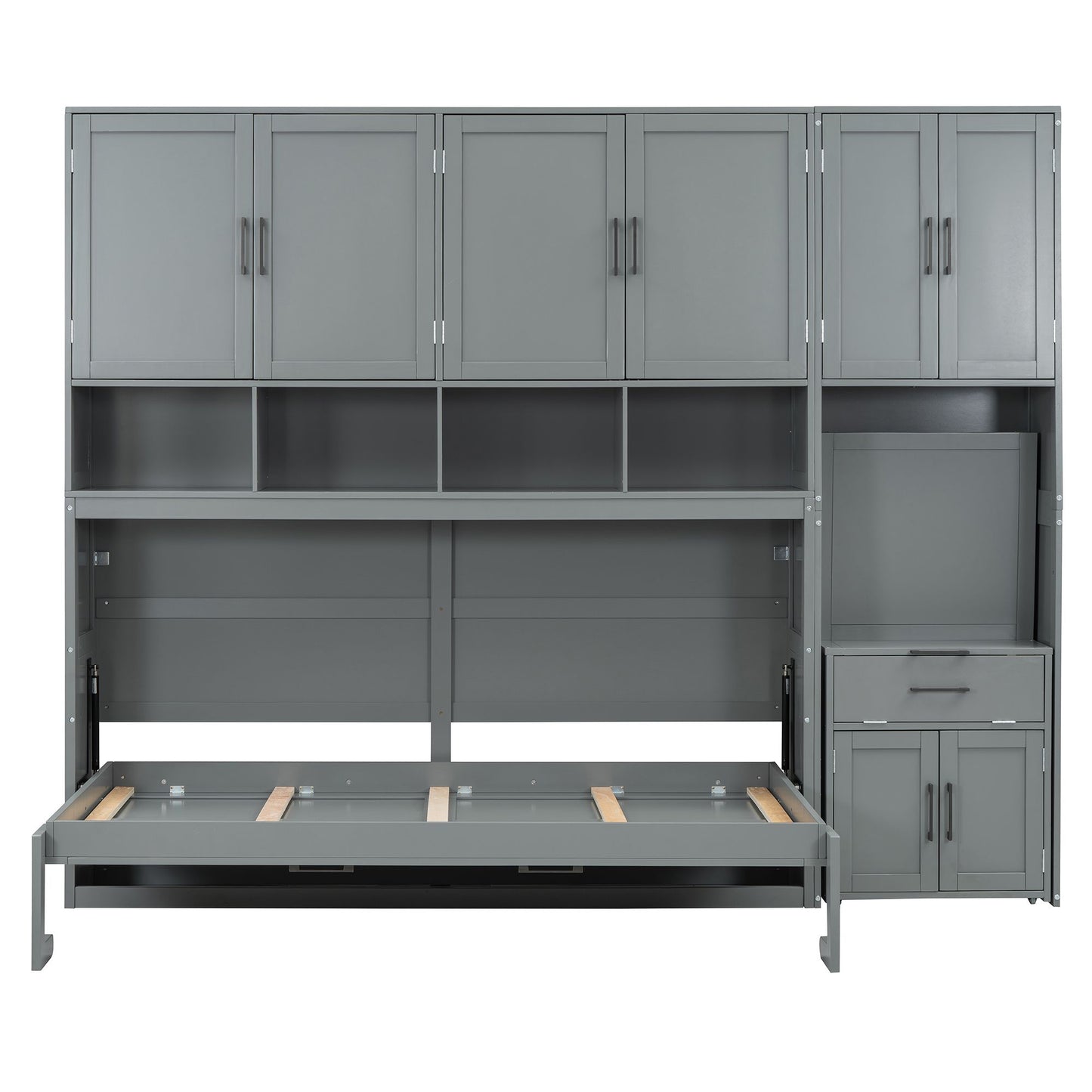 Twin Size Murphy with Closet | Murphy Bed for Kids