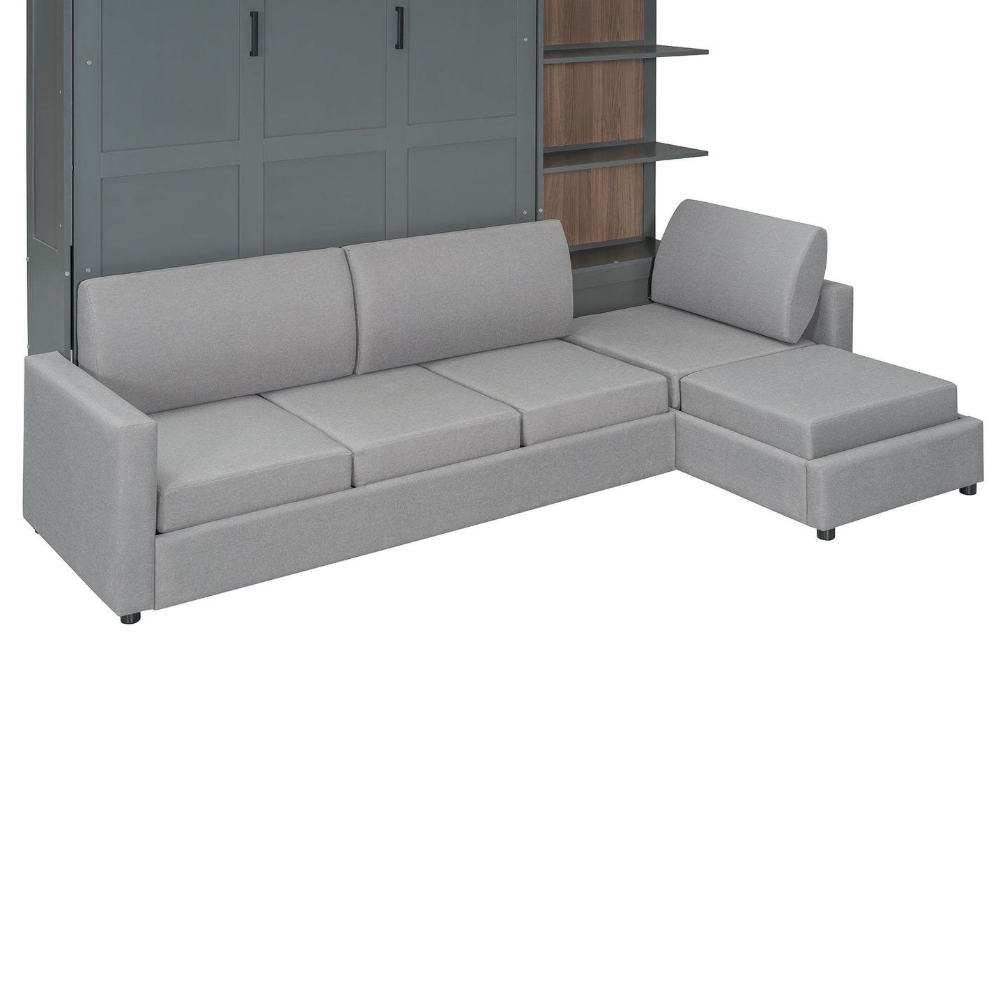 Queen Size Murphy Bed with Sofa | Murphy Bed