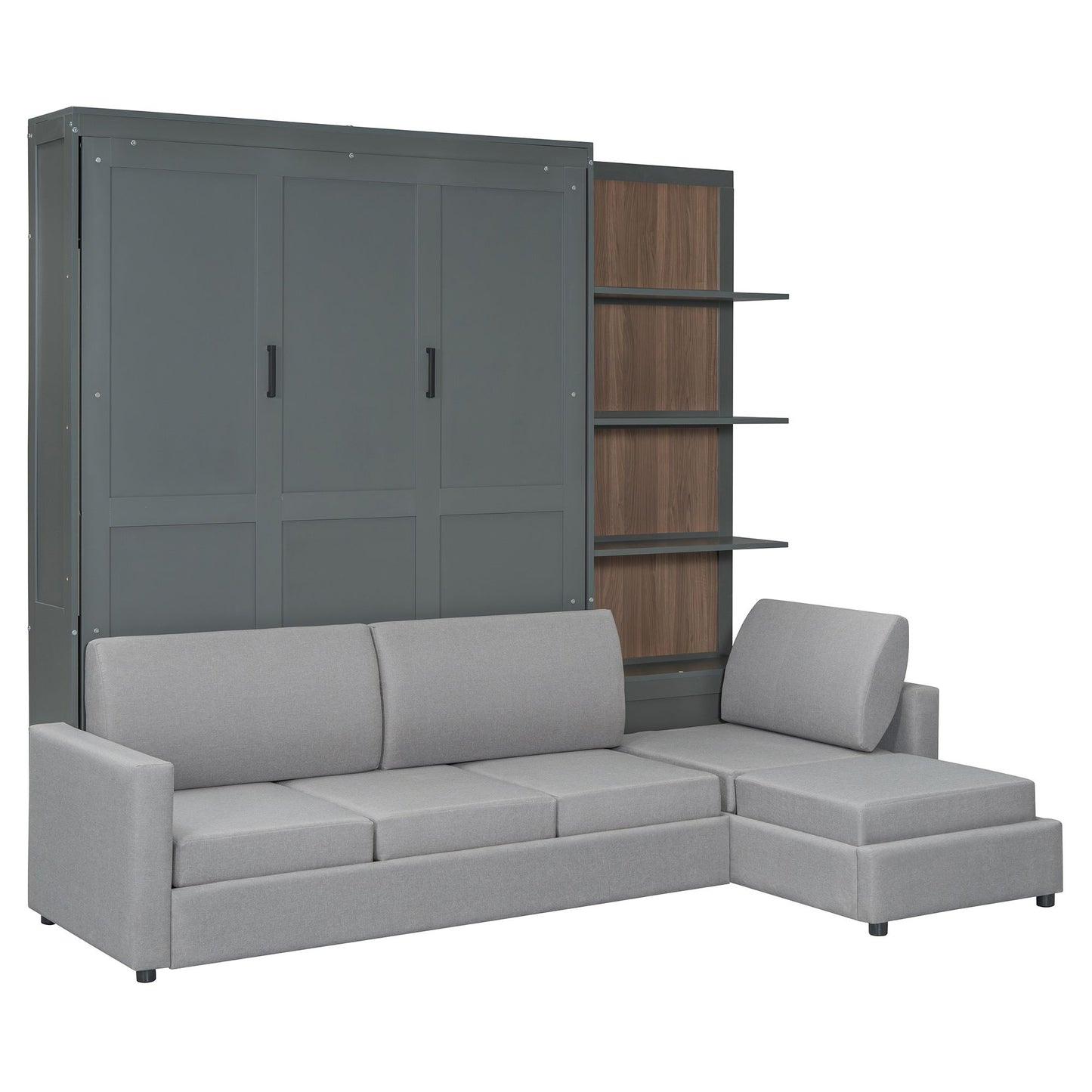 Queen Size Murphy Bed with Sofa | Murphy Bed