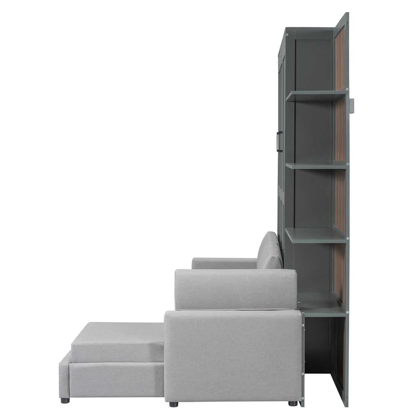 Queen Size Murphy Bed with Sofa | Murphy Bed