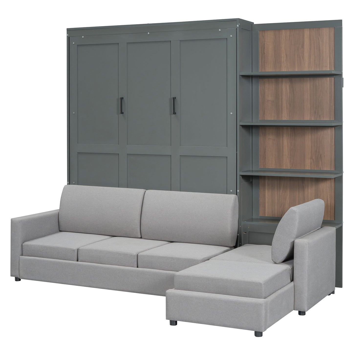 Queen Size Murphy Bed with Sofa | Murphy Bed