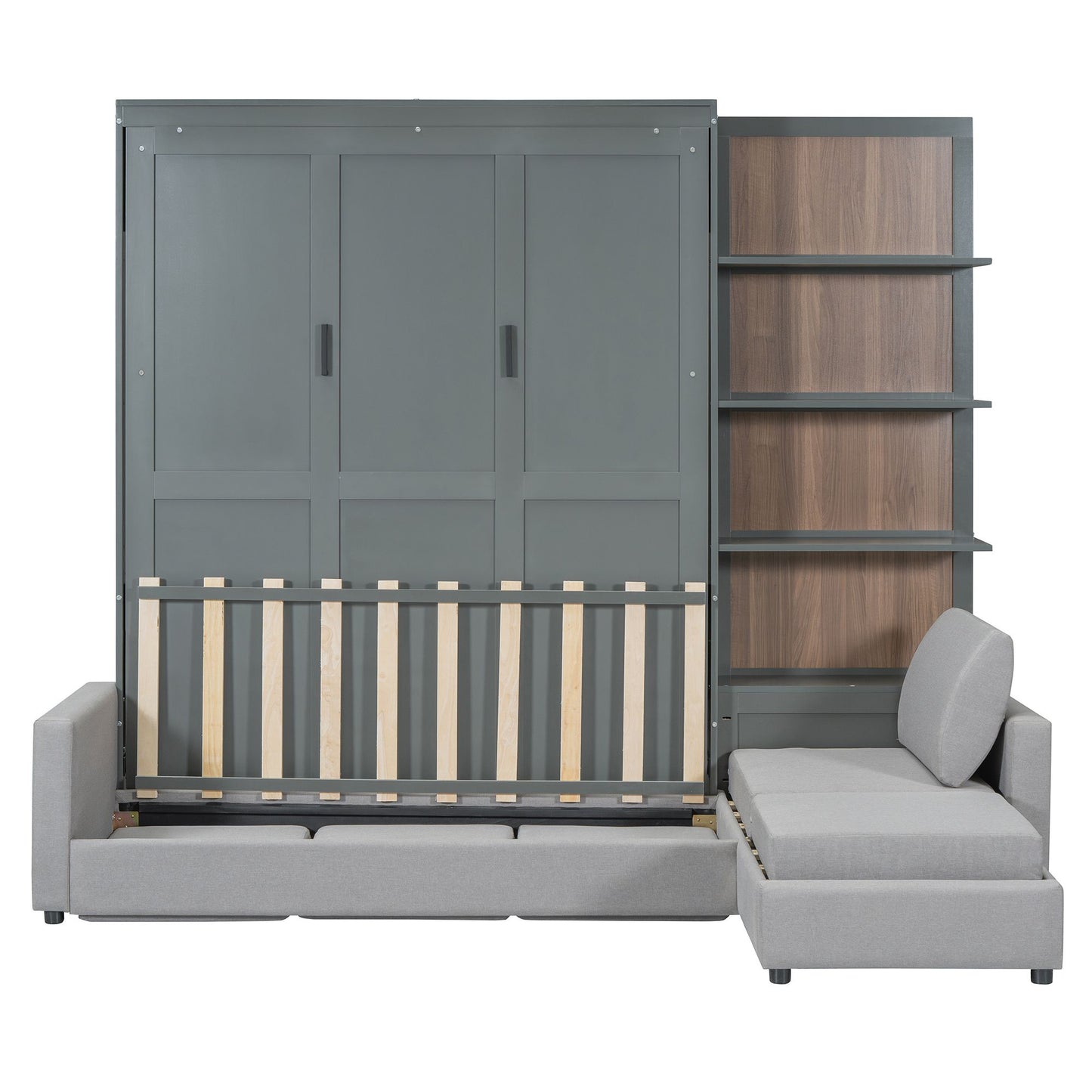 Queen Size Murphy Bed with Sofa | Murphy Bed